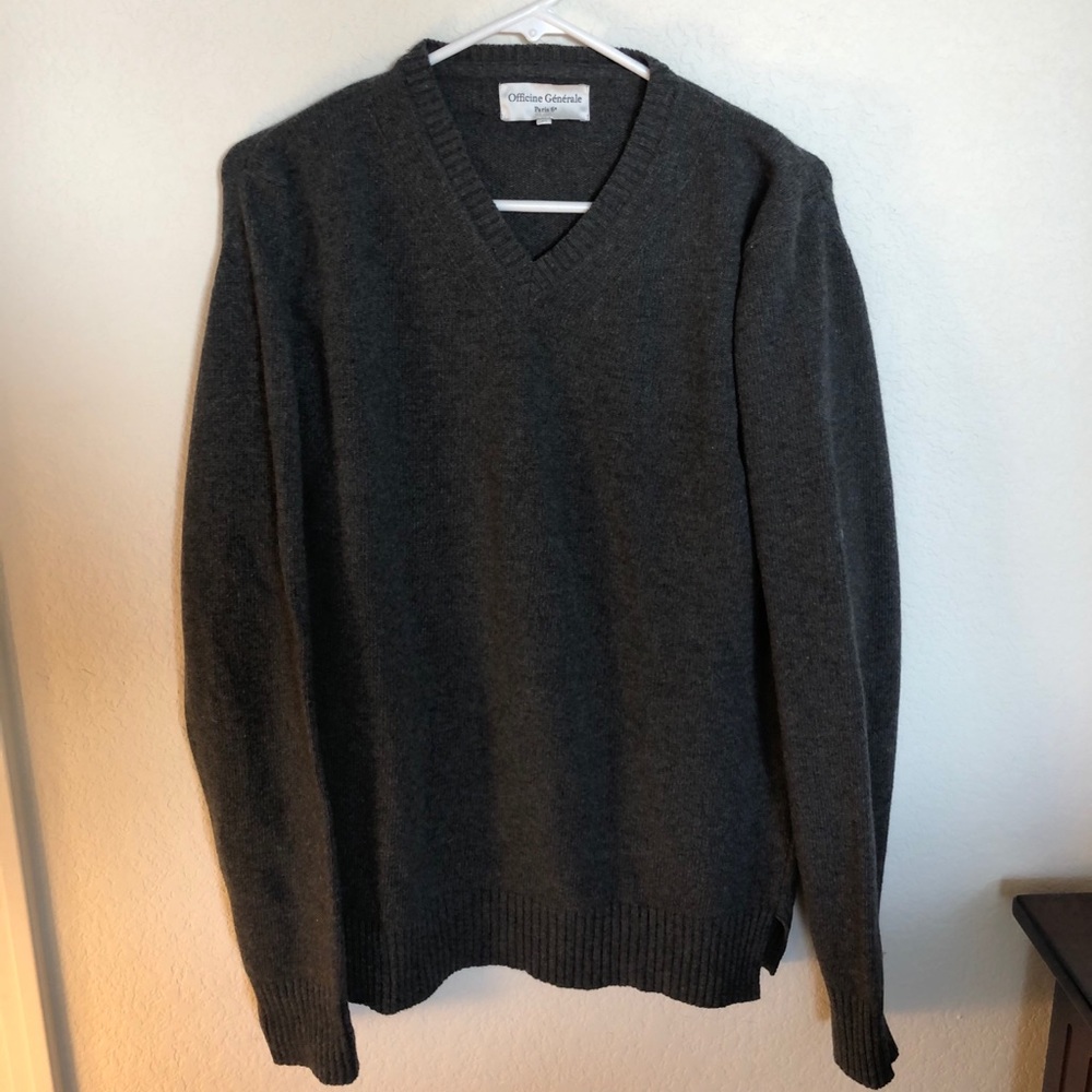 Officine Generale v neck sweater